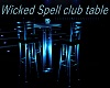 Wicked Spell club table