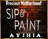 a• PM City Sip N Paint