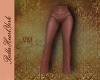 Brown Leather Pant -VM