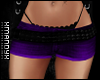 Sandy Purple Shorts