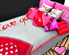 Cute Hearts Bed