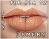 [Is] Pia Open Lips Peach