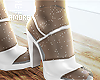 $ Sparkle Socks + Heels