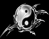 silver yin yang