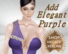 Add Elegant Purple