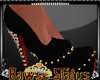 Black Studded heels