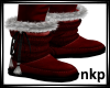 Red Winter boots-M