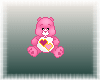 Pink Heart Care Bear