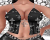babe cross top blk