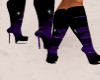 chain heel purple