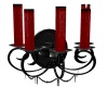 Gothic Blood Red Sconce