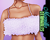 ! Fuzzy Tube Top