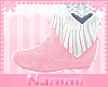 Kids country boots pink