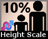 Height Scaler 10% F A
