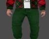 GR~ Dad Christmas Jeans