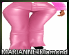 MxD pink leather pants