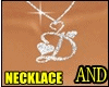 A~ Letter D Necklace LOV