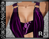 R.c| Purple Gothic Dress