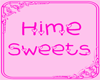 Hime Sweets Sign