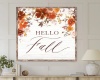 HELLO FALL WALL ART