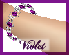 (V)Purple Bracelet