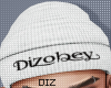 !!D Beanie DIZOBEY White