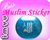 Muslim Sticker