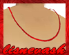 Red Metal Necklace