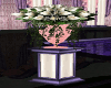 Purple Wedding Pedestal