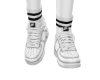 AF1 stripe sock