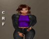 CRF* Purple & Blk Jacket