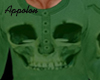Shirt Skull Green