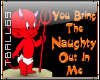 Naughty Devil Sticker