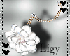 Lg-Lady Flower Earrings