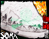sneaker flames hell