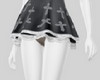Cross Mini Skirt