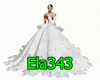 Wedding bridal gown