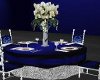 Blue/Silver Guest Table