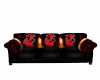 Red Black Devil Sofa