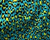 leopard turqoise-jaune