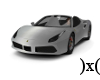 )x( Ferrari 488 Silver