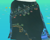 double design long skirt