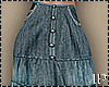Boho Long Skirt Jean