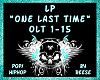 LP "One Last Time"