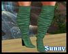 *SW* Green Sexy Boots