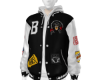 Black Letterman Jacket