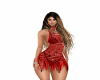 fishnet dress