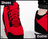 ! Red Sneakers x Razor M