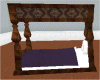 indigo vintage bed