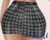 Aki Tweed Skirt .BK